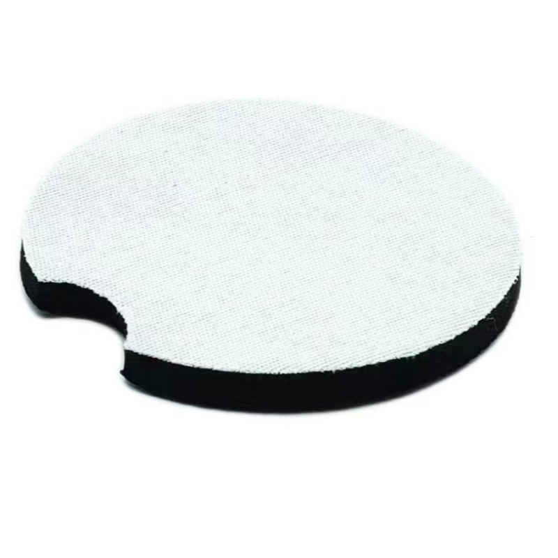 Preço de fábrica de alta qualidade Neoprene Coaster sublimação Sublimação em branco Anti deslize Tapa de copo de copo tapetes de caneca