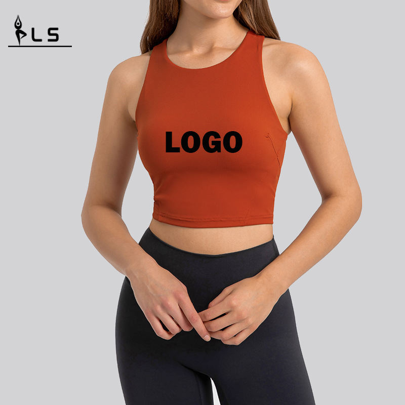 SC10257 Treino Hollot Tops de ioga Mulheres do tanque de tanques de capa esportiva Tampa de Yoga Top Sportswear para mulher