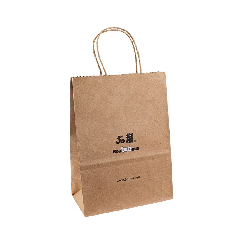 Bolso de papel de designer Kraft Premium Paper Bags Handel