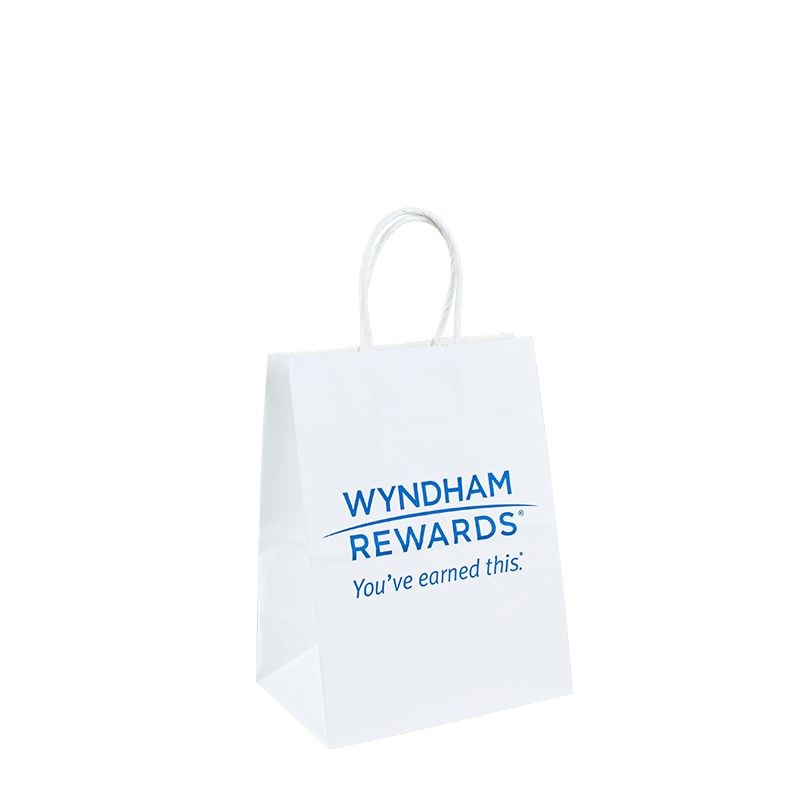 bolsa de papel kraft white de papel com logotipo doces de papel personalizado sacos de artesanato com logotipo