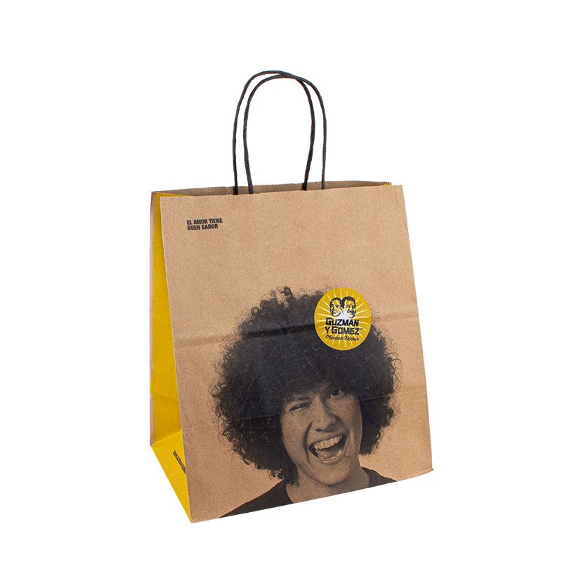 Bolsas de festas de papel bolsa de compras de papel tiro de luxo Paper Kraft Bag Sacos de papel premium