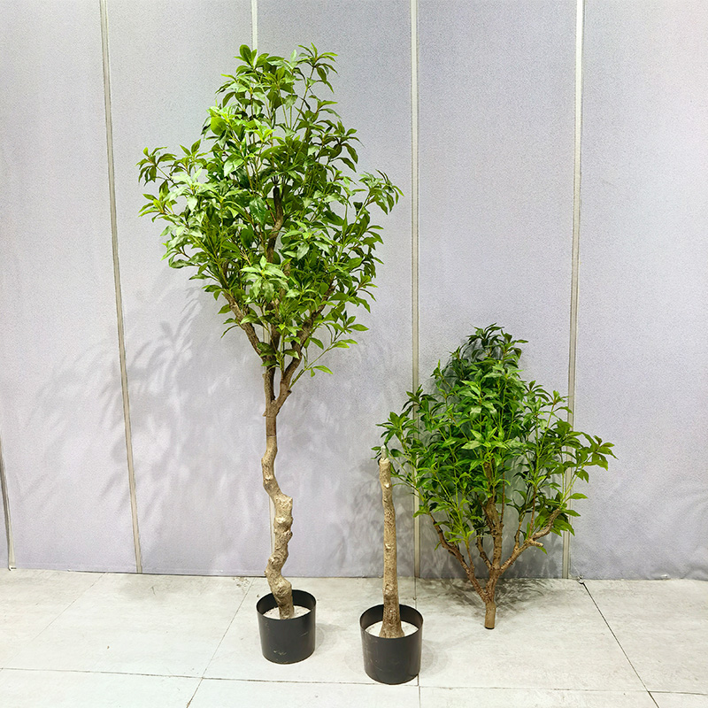 Planta artificial por atacado vívida quasenatural Durável Pieris Tree for Garden Supplier Wedding Decor Indoor Outdoor Decoration