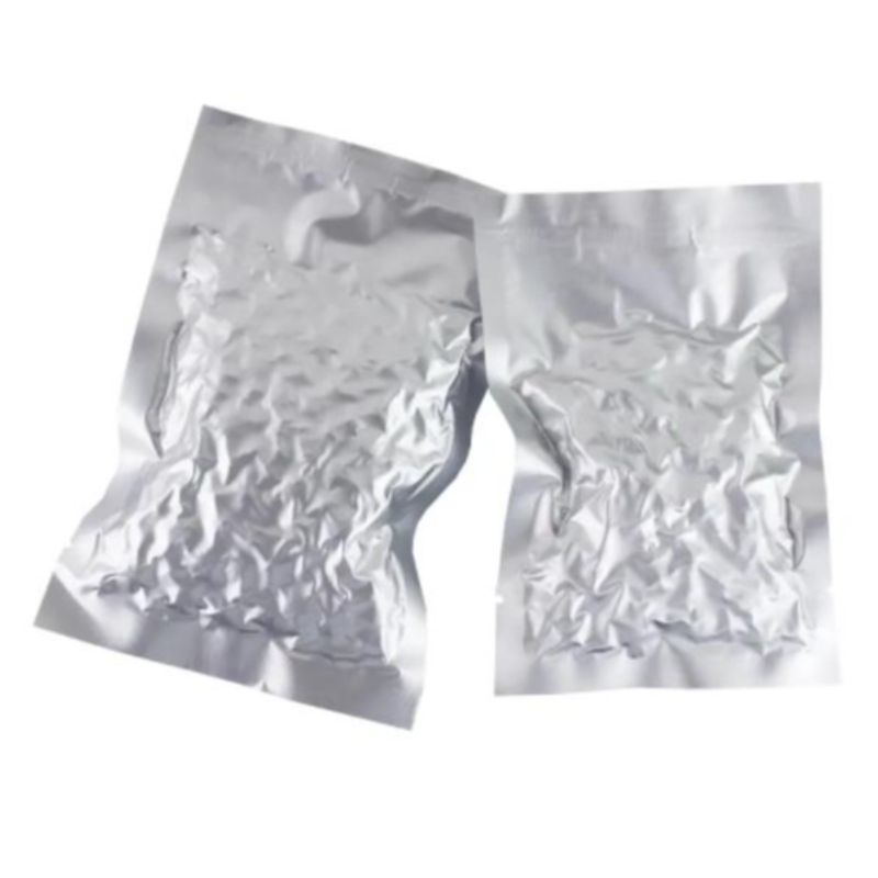 Seda de selo de calor personalizado 3 lados Sacos de embalagem Bolsa de armazenamento de alimentos Bolsa de vácuo de alumínio de alumínio