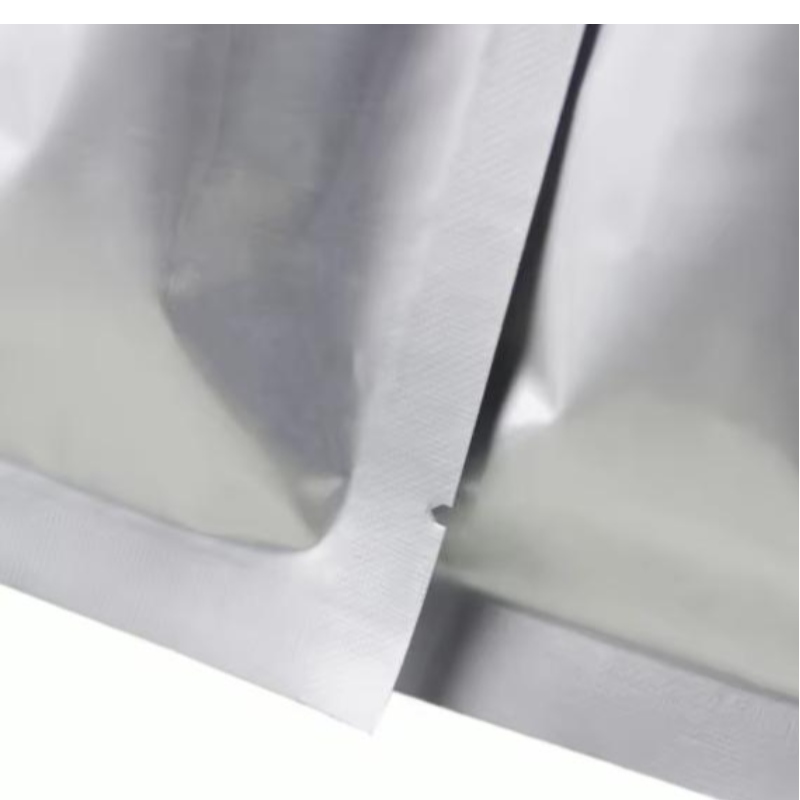 Seda de selo de calor personalizado 3 lados Sacos de embalagem Bolsa de armazenamento de alimentos Bolsa de vácuo de alumínio de alumínio