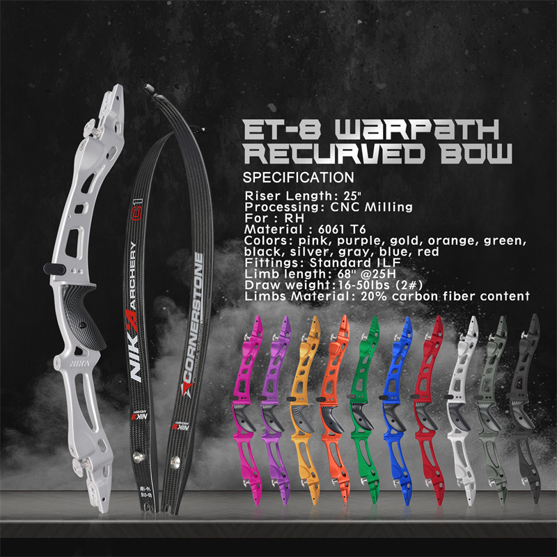 68 polegadas rememoram os arcos para arqueiros