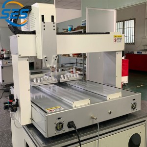 Voltar-Para-Máquina combinada de distribuição e cura traseira