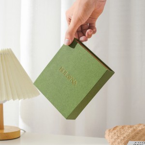 Caixa de presente de jóias magnéticas de luxo