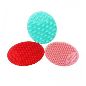 Escova de limpeza facial de silicone