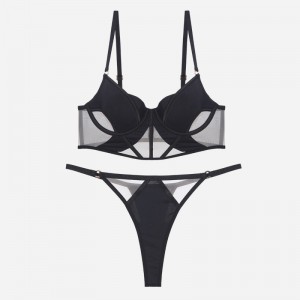 Francês - Lingerie de estilo. Sexy magro - Algodão suave - espartilho de malha de malha de superfície - Bra de estilo. Faz com que seios grandes pareçam menores e impeça o w7215Price de flacidez:$199,99