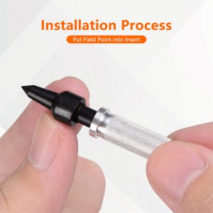 ELONGARROW 151032 100 GRAIN 11/32 Pontos de campo de parafuso