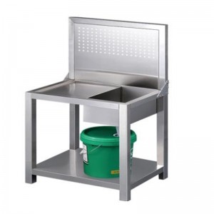 Tabela de limpeza de máquinas de perfuração e batida