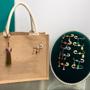 chinês-Estilo Broche de Lucky