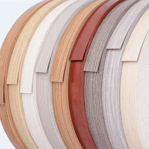 Móveis de PVC Bandagem de borda fosca/Tratamento de superfície brilhante