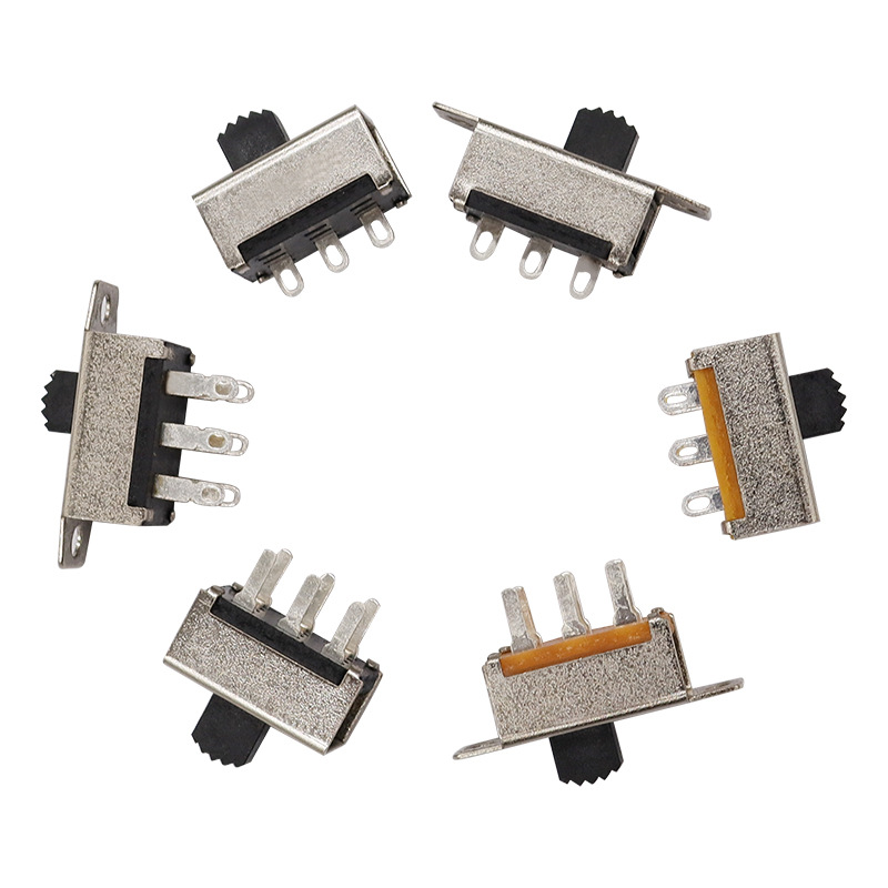 interruptor de slide ss22g08 6-PIN 2P2 Straning Switch para a banda de alta corrente da pistola de ar quente de alisadores de cabelo