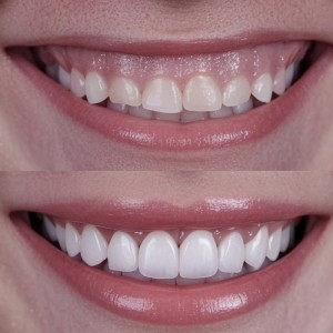 Série de prótese de dentas acrílicas