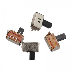 Chave de lâmina em miniatura SK22D02, um pequeno interruptor para controle eletrônico, elétrico, de comunicação e industrial com duas faixas de banda de 2p e 2T