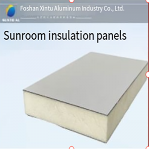 Painéis planos isolados de liga de alumíniono telhado