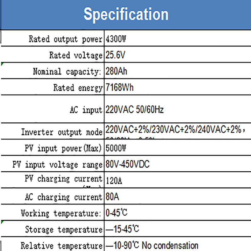 Equipamento de bateria de armazenamento de energia doméstica