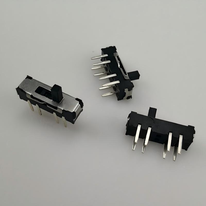 interruptor deslizante MSS-23D19 oito-pino horizontal/interruptor vertical fixado/três sem alfinete-posição