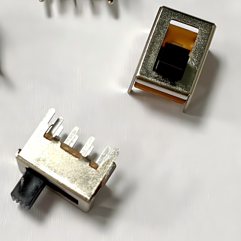 interruptor deslizante SS23F06 3-posição, 10-design de pinos para luzes LED -- Direto da fábrica de Dongguan