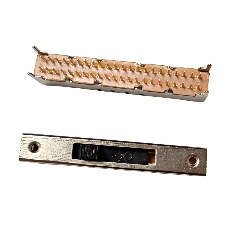 Interruptor deslizante SS-49D01 Vertical-Montado 9-Posição Dupla-Pólo Duplo-Interruptor de alimentação miniatura de linha para brinquedos